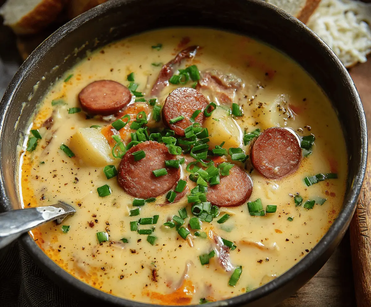 Kielbasa and Potato Soup Recipe