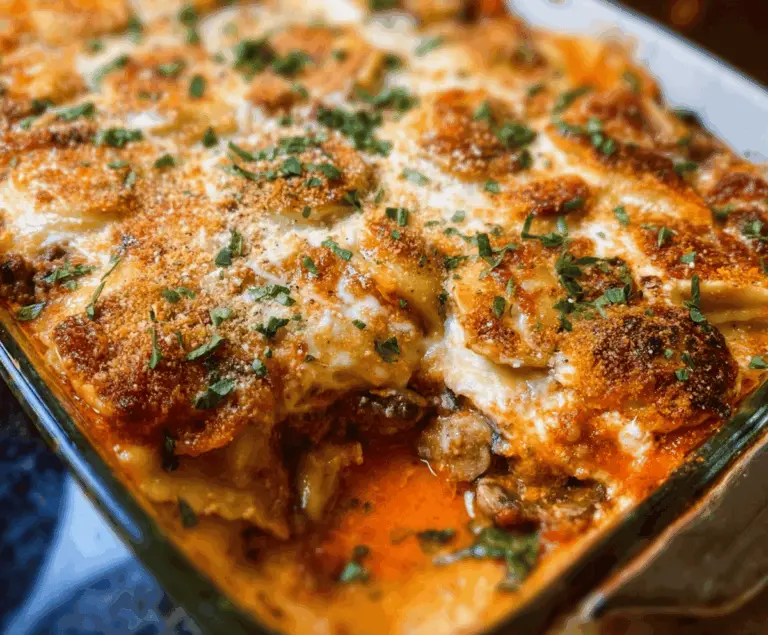 Million Dollar Ravioli C casserole