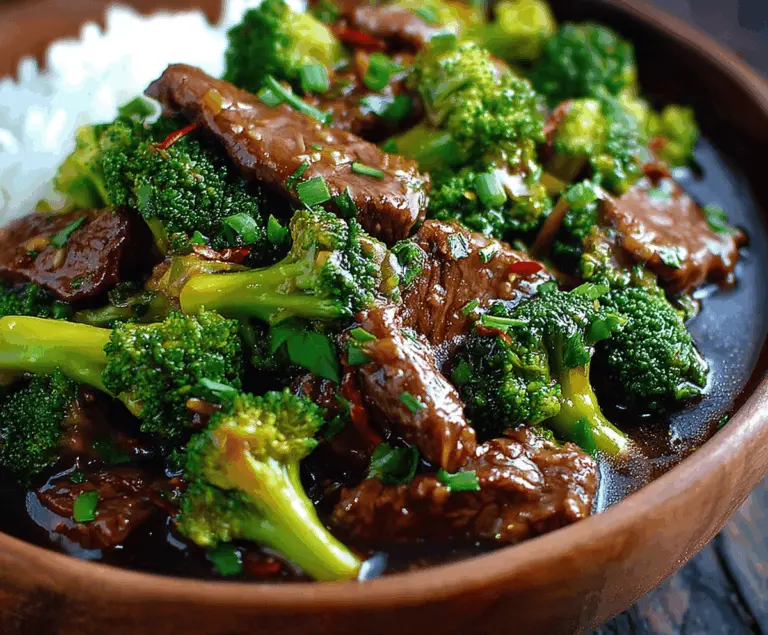 Mouthwatering Crock Pot Beef And Broccoli
