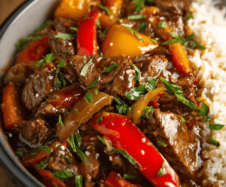 Pepper Steak in a Crock Pot