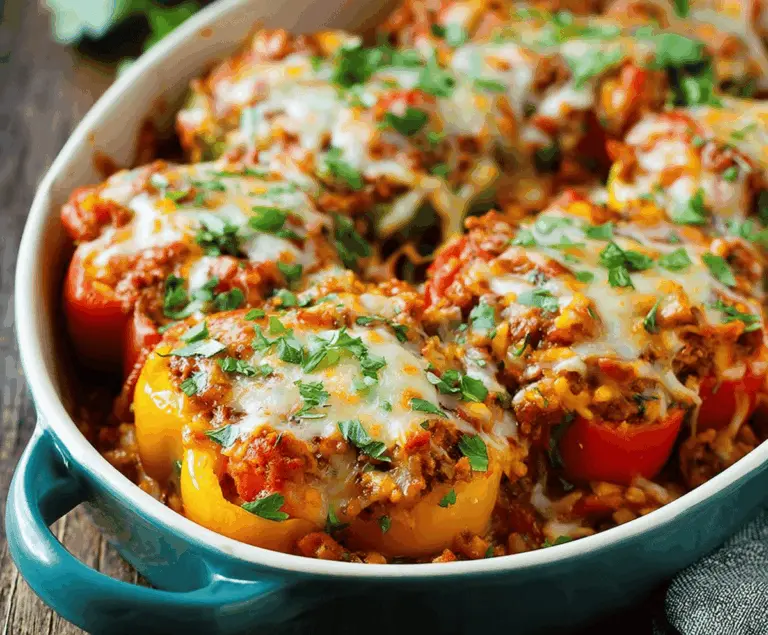 Pioneer Woman Stuffed Pepper Casserole Recipe