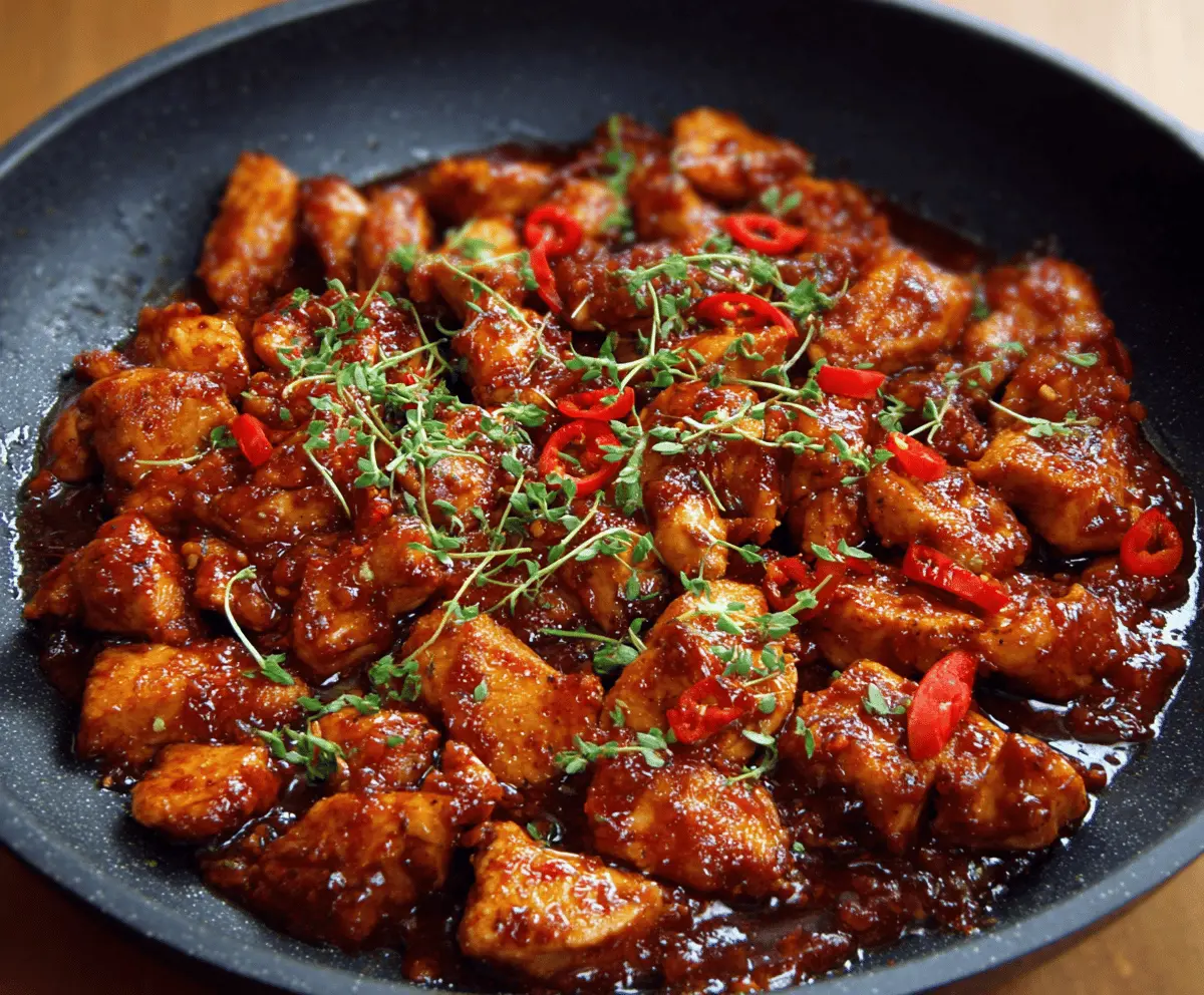 Sweet Chili Chicken Recipe
