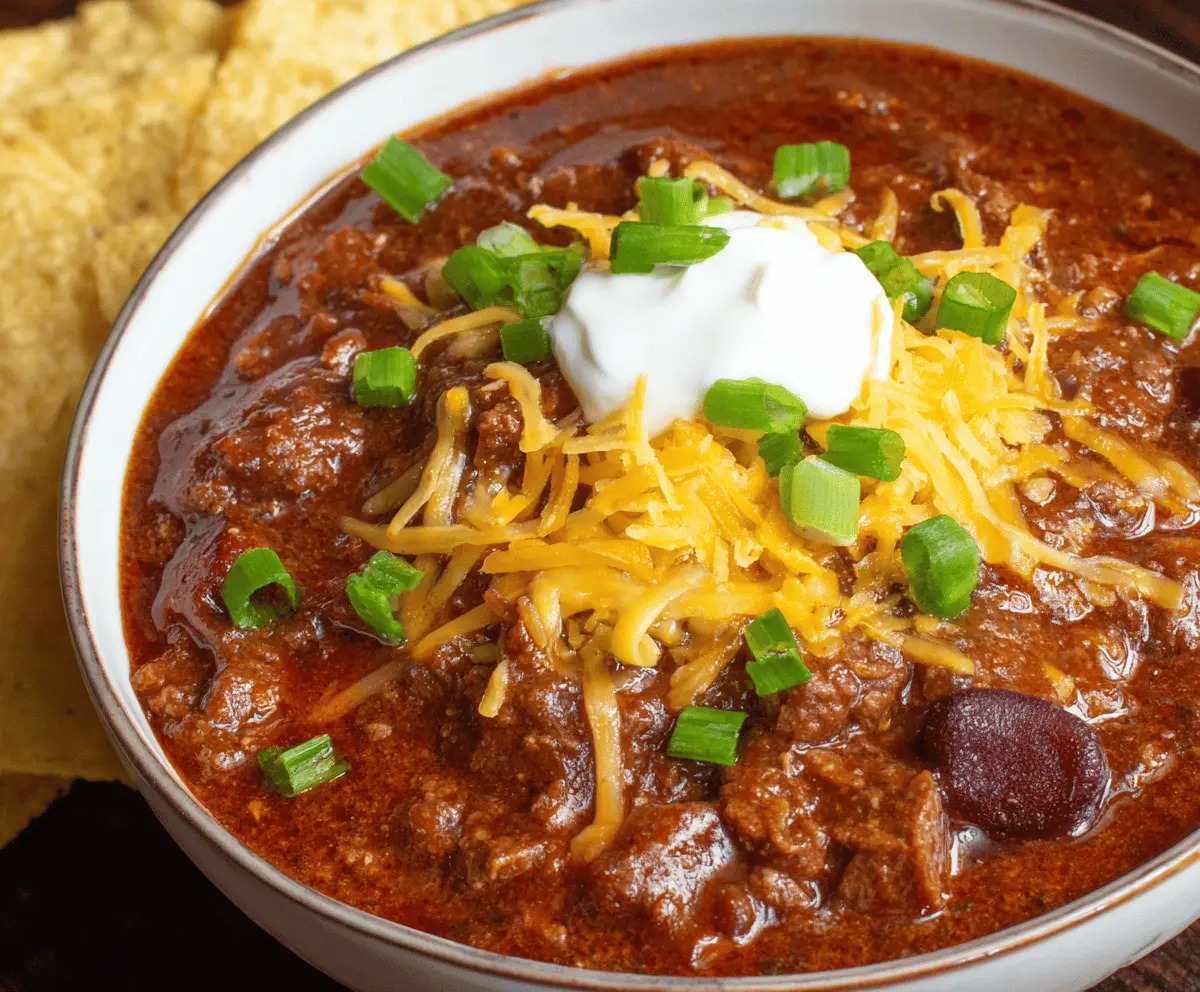 Texas Roadhouse Chili Recipe (With or Without Beans)