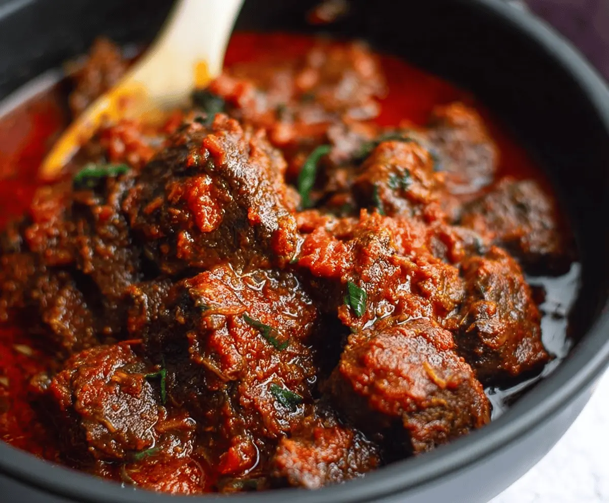 Viral Nigerian Beef Stew Recipe