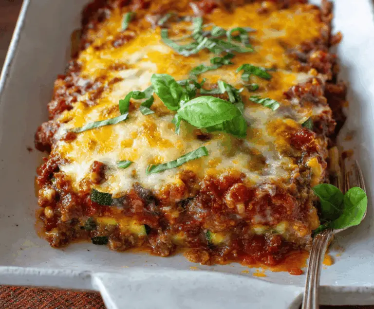Zucchini Pizza Casserole