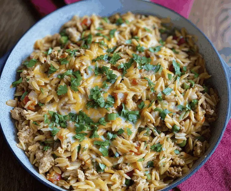 Best Ground Turkey Orzo Recipe