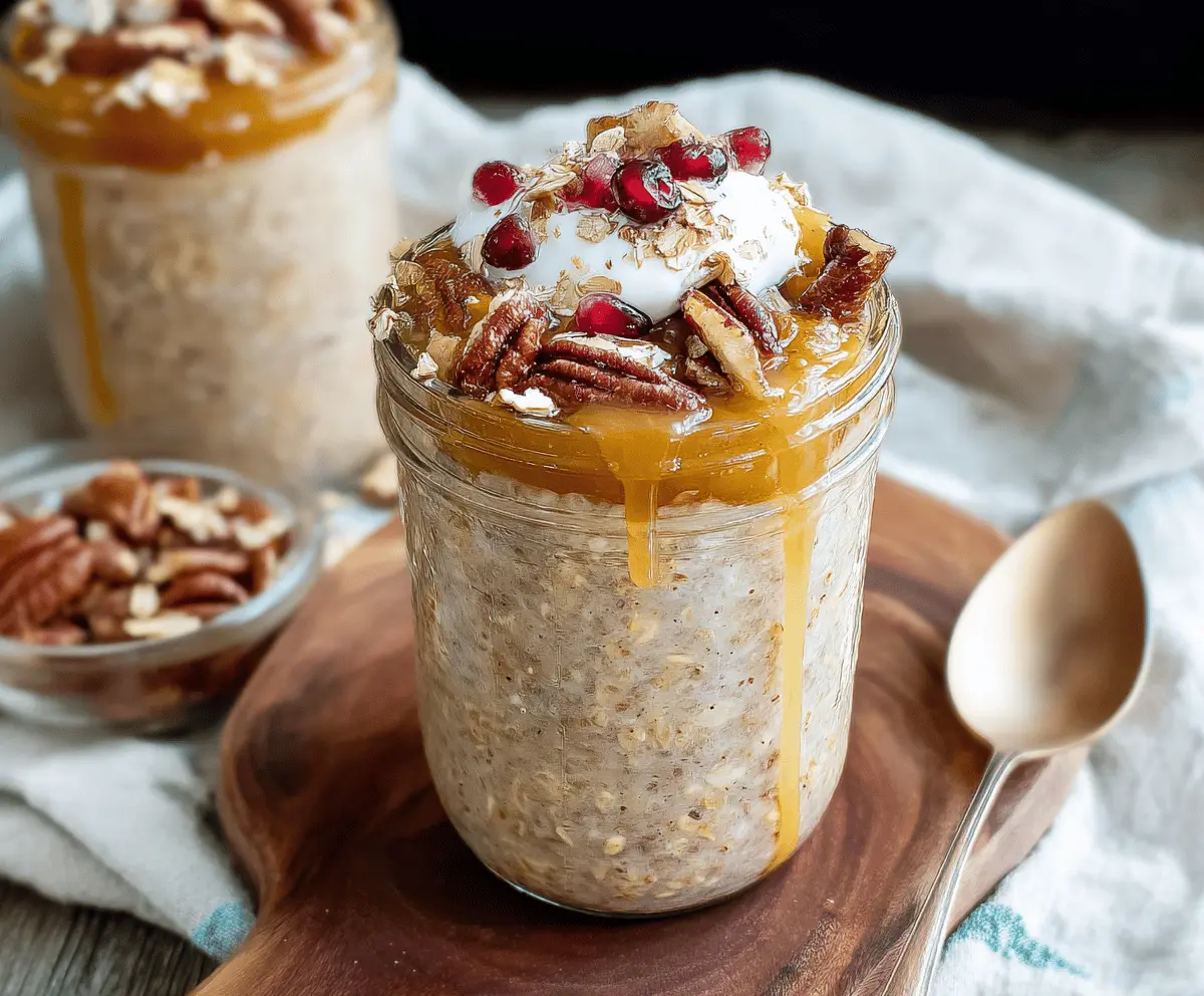 Brown Sugar Overnight Oats Recipe – Easy & Delicious Breakfast