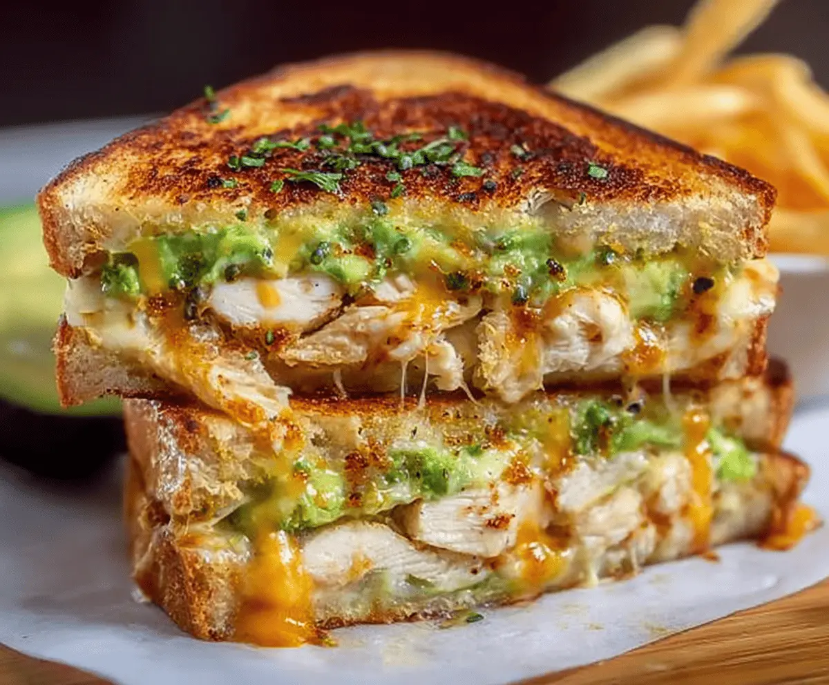 Cheesy Chicken Avocado Melt Recipe You’ll Love