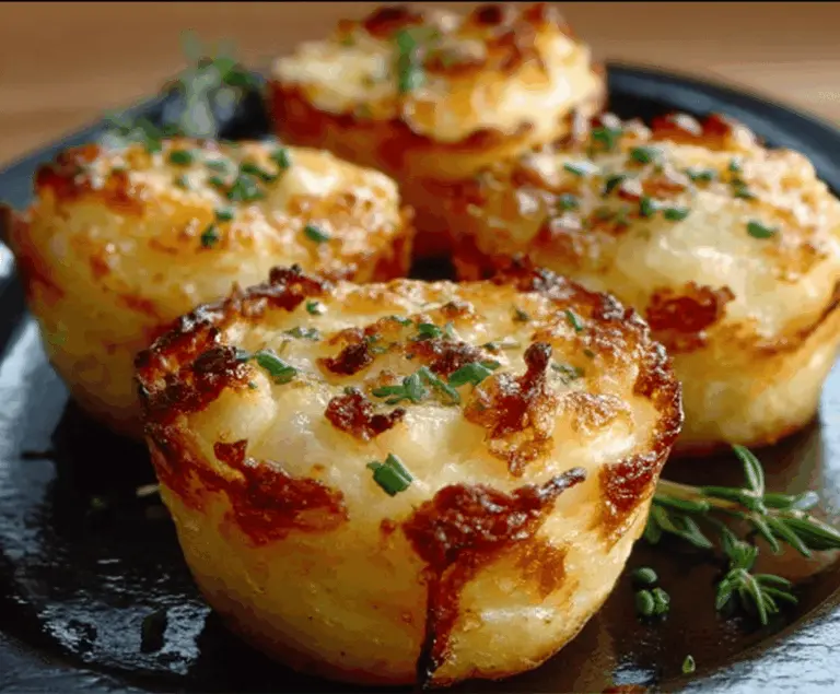 cheesy mashed potato puffs