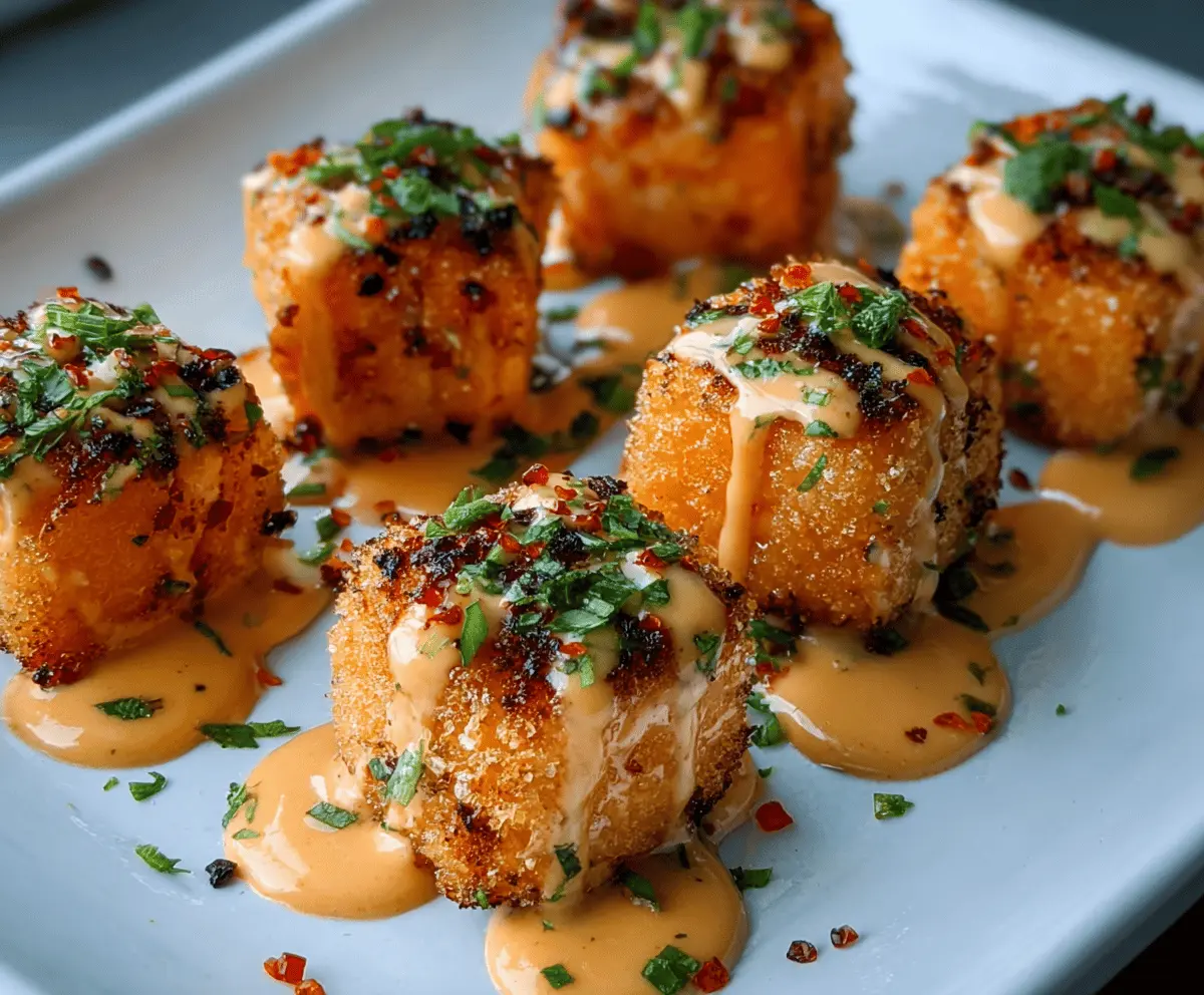 Crispy Bang Bang Salmon Bites Recipe – Spicy & Easy Appetizer