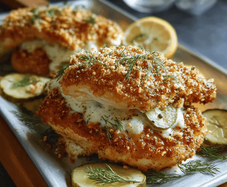 Dill Pickle Parmesan Chicken