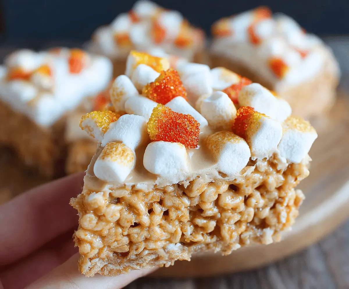 Easy Pumpkin Pie Marshmallow Treats Recipe – Quick & Delicious Fall Dessert