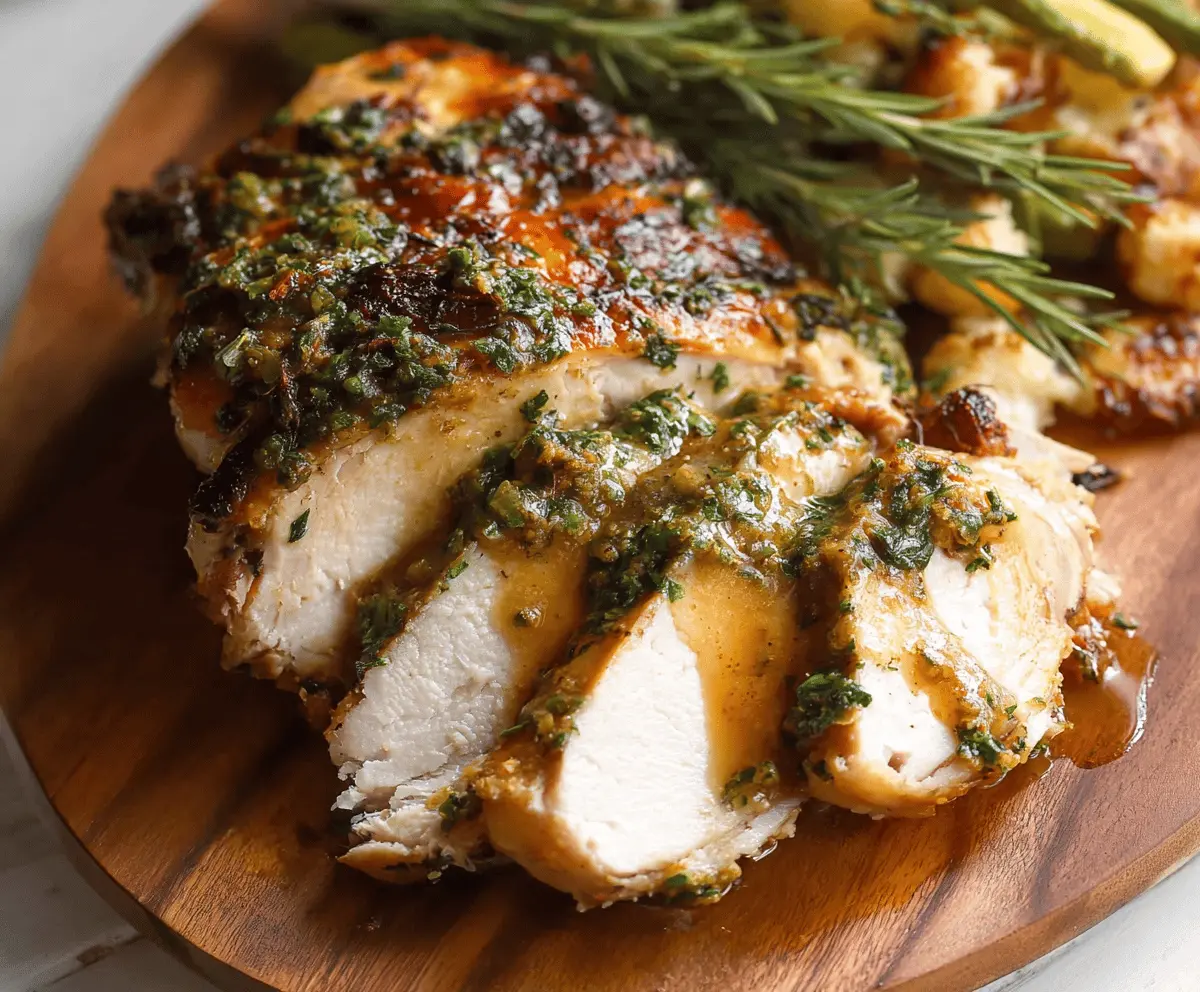 Easy Garlic Herb Slow Cooker Turkey Breast Recipe
