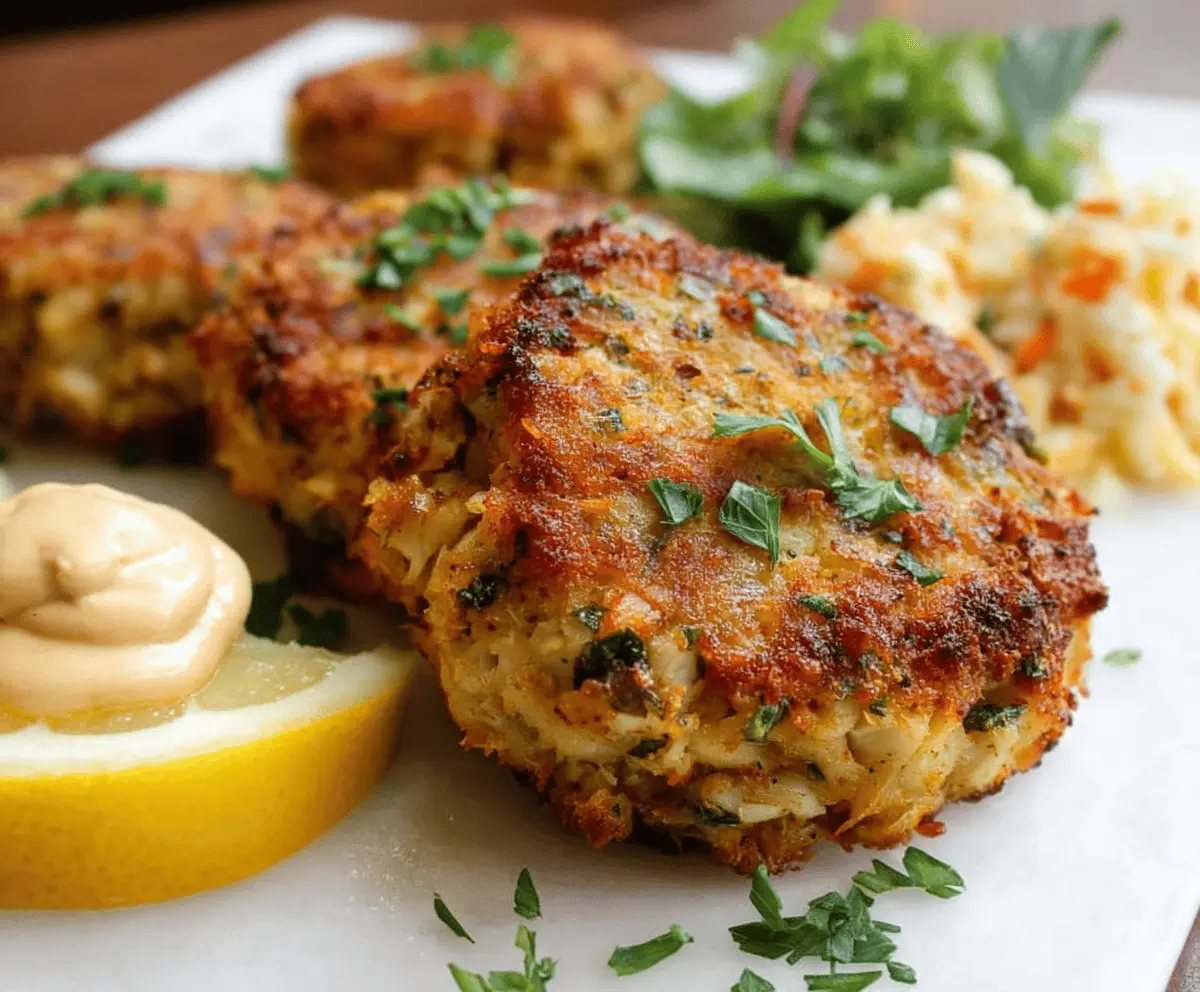 Best Maryland Style Crab Cakes Recipe – Crispy & Authentic Delight