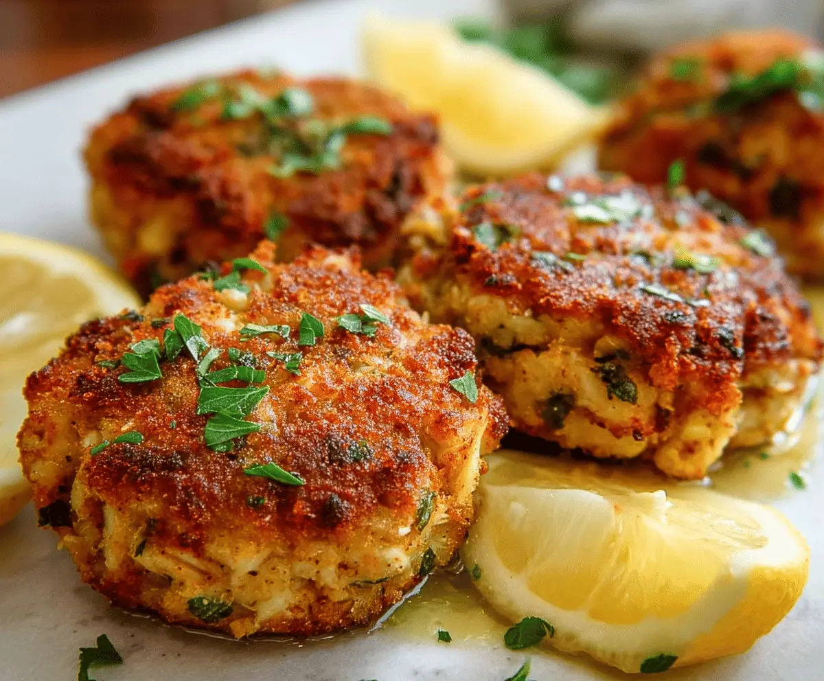 Best Maryland Style Crab Cakes Recipe – Crispy & Authentic Delight