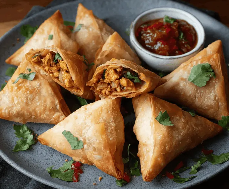 Moroccan Spiced Chicken Briouats