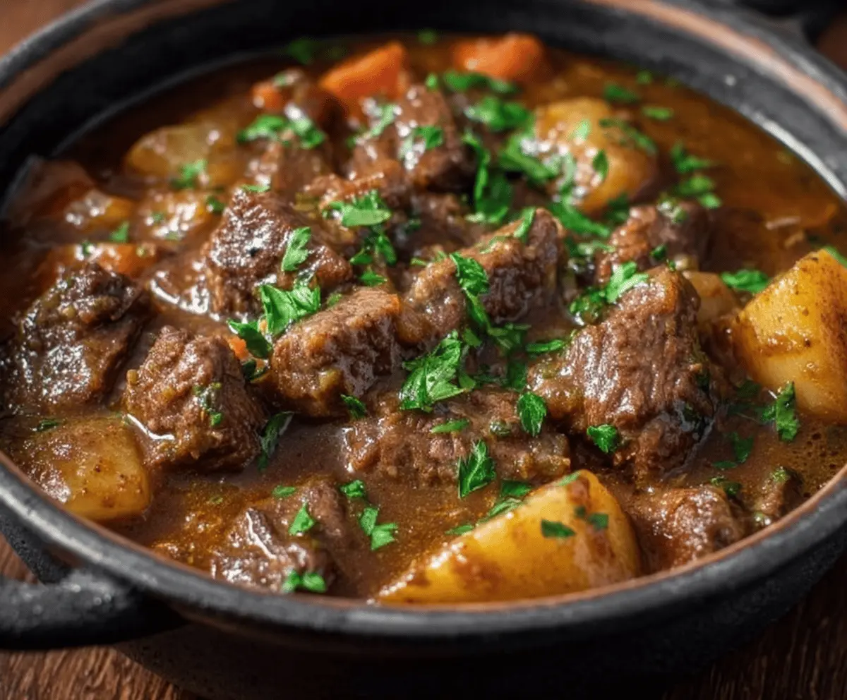 Hearty Old Fashioned Beef Stew Recipe