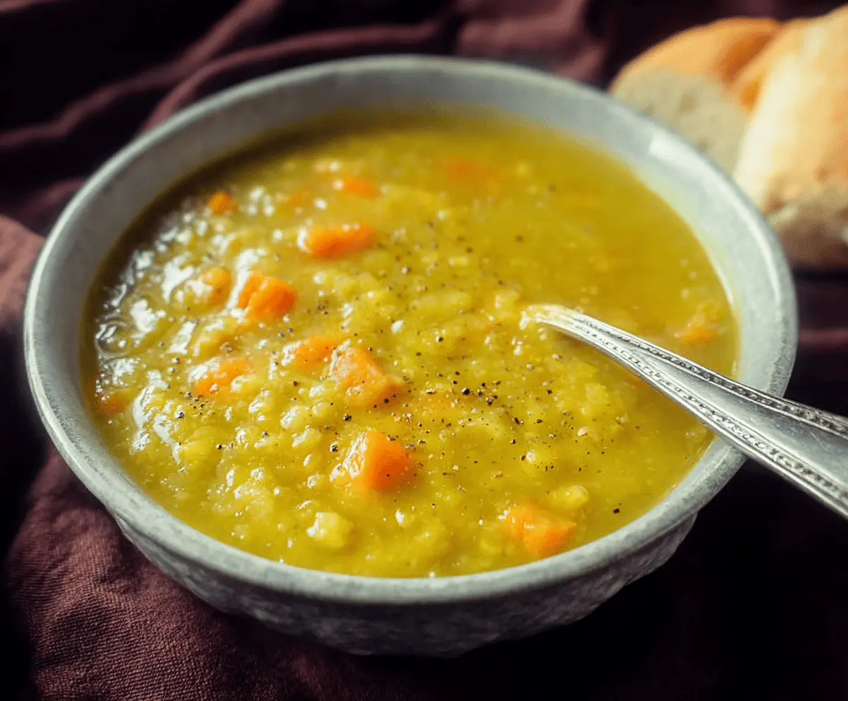 Easy Homemade Split Pea Soup Recipe – Healthy & Hearty