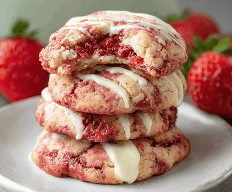 Strawberry Cheesecake Cookies