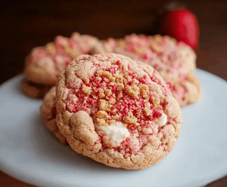Strawberry Crunch Cookies
