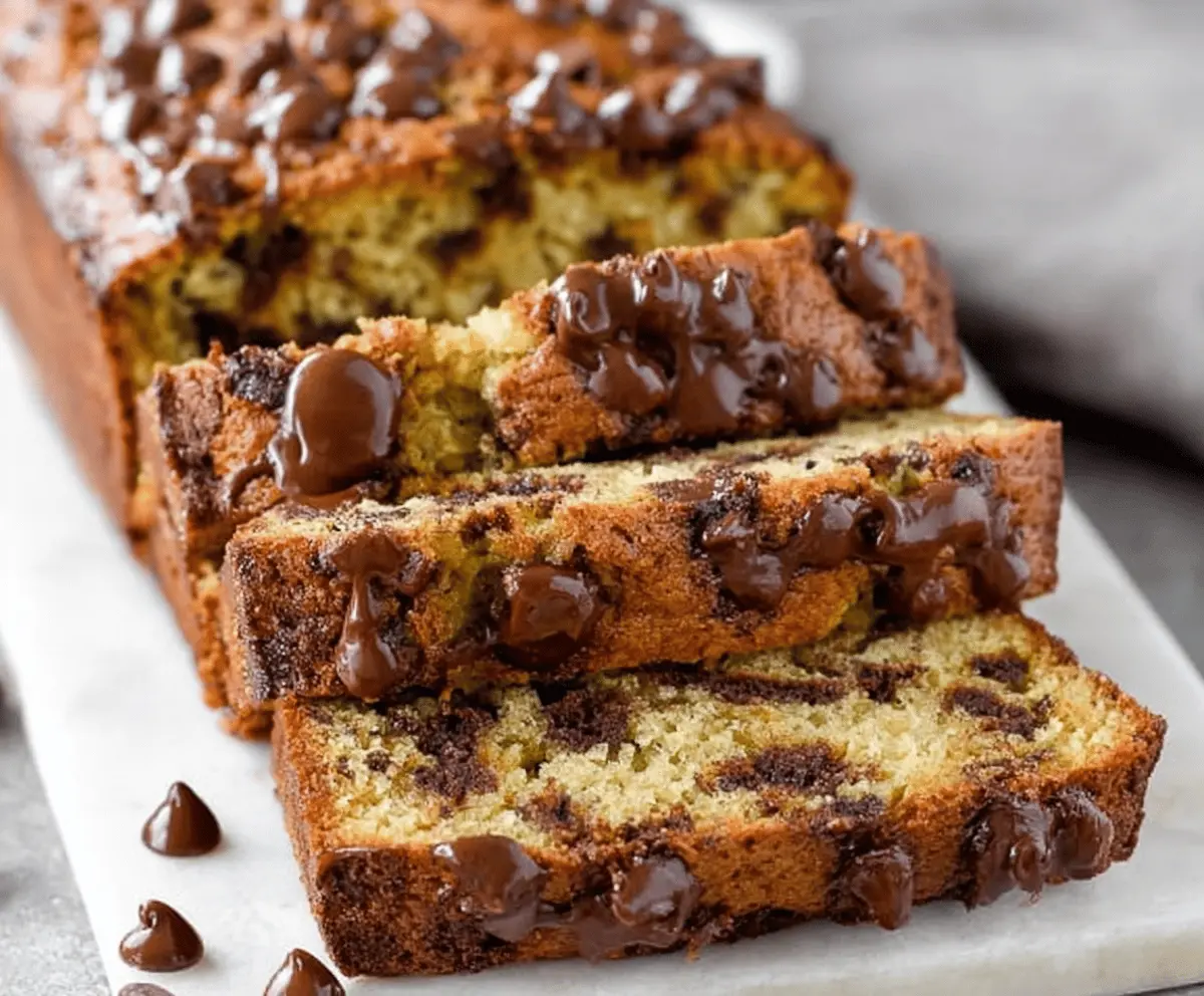 Super Moist Chocolate Chip Banana Bread Recipe – Easy & Delicious!