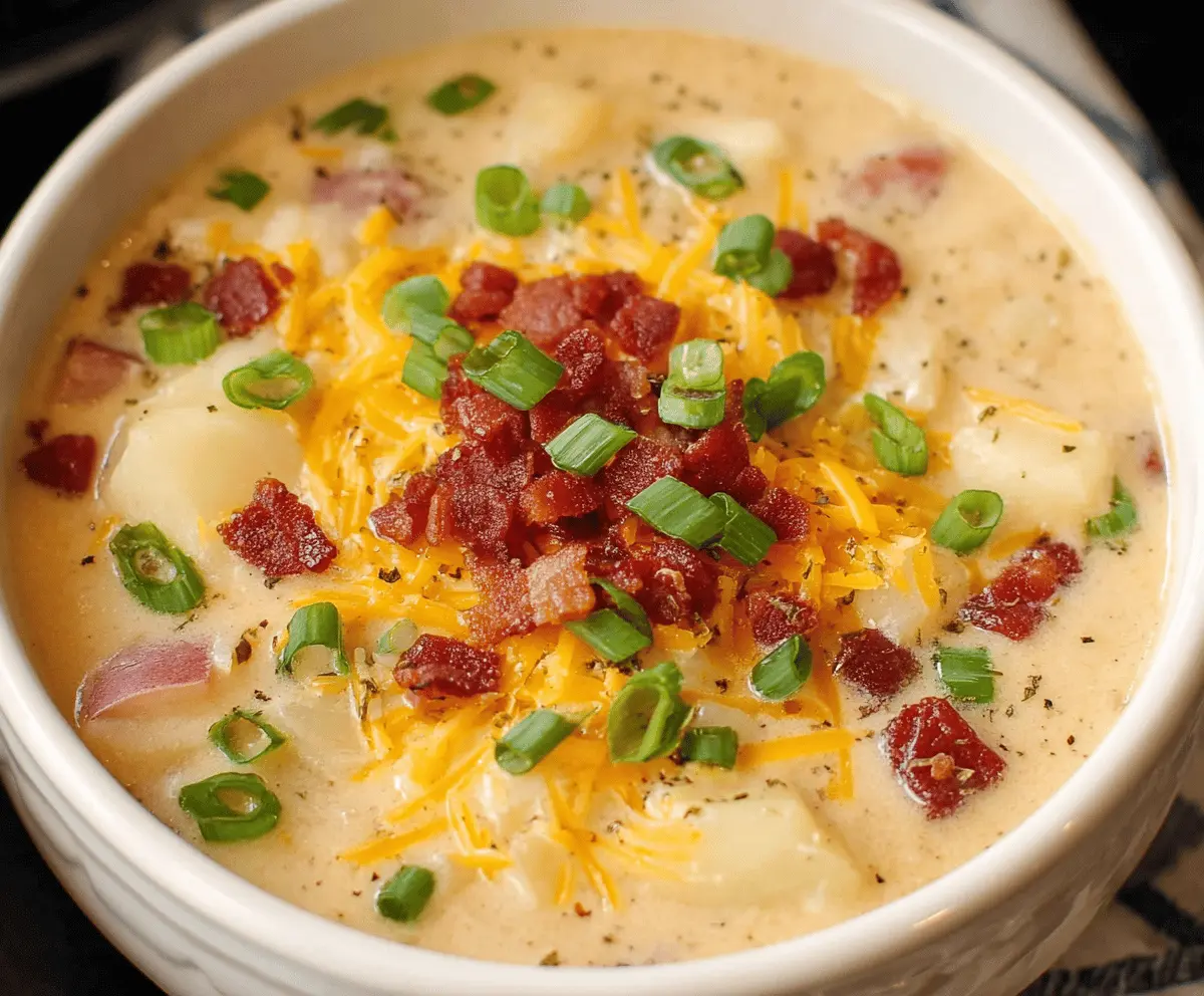 Best Crockpot Potato Soup Recipe for Easy Comfort Meal