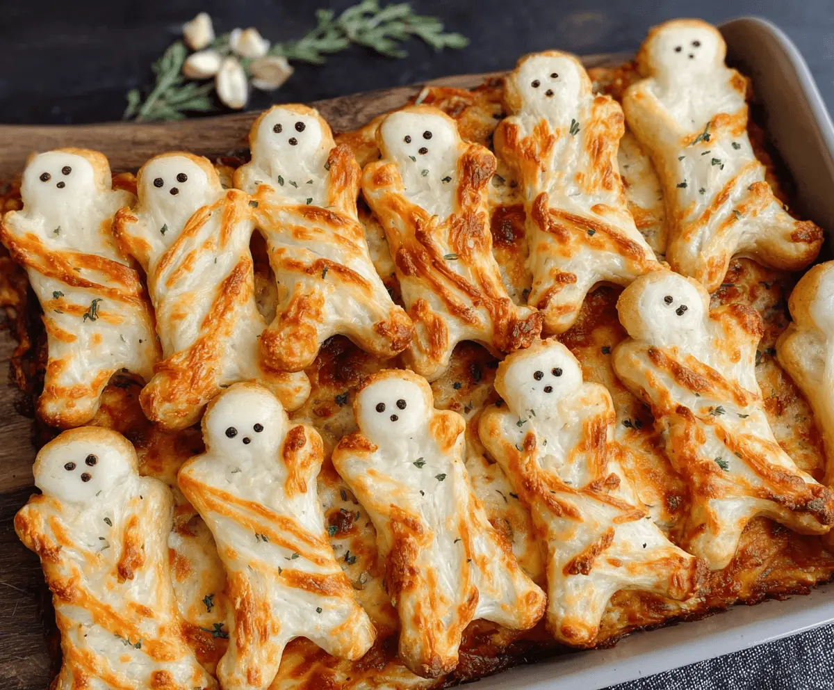 Cheesy Breadstick Bones Halloween Appetizers Recipe