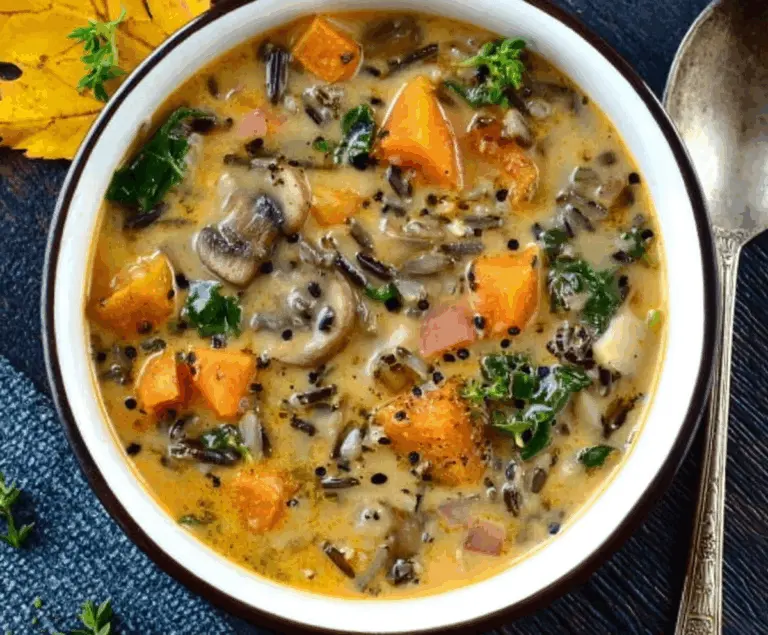 Autumn Wild Rice Soup