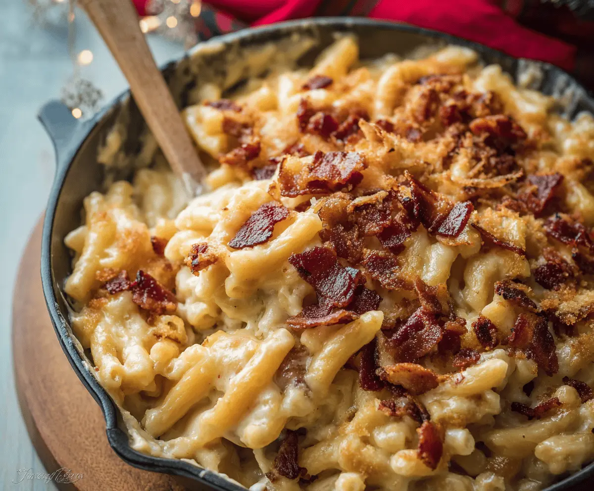 Cheesy Bacon Mac and Cheese