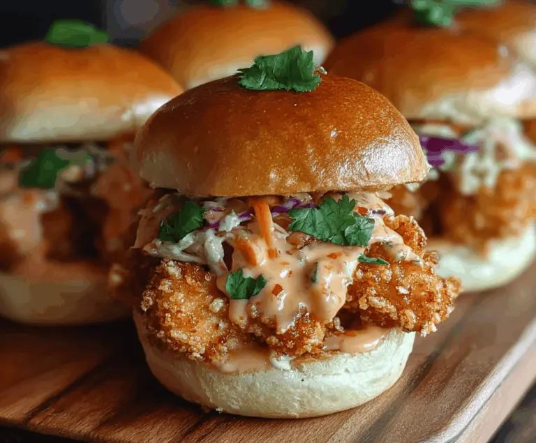Bang Bang Chicken Sliders