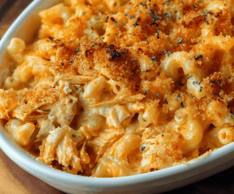 Buffalo Chicken Mac & Cheese
