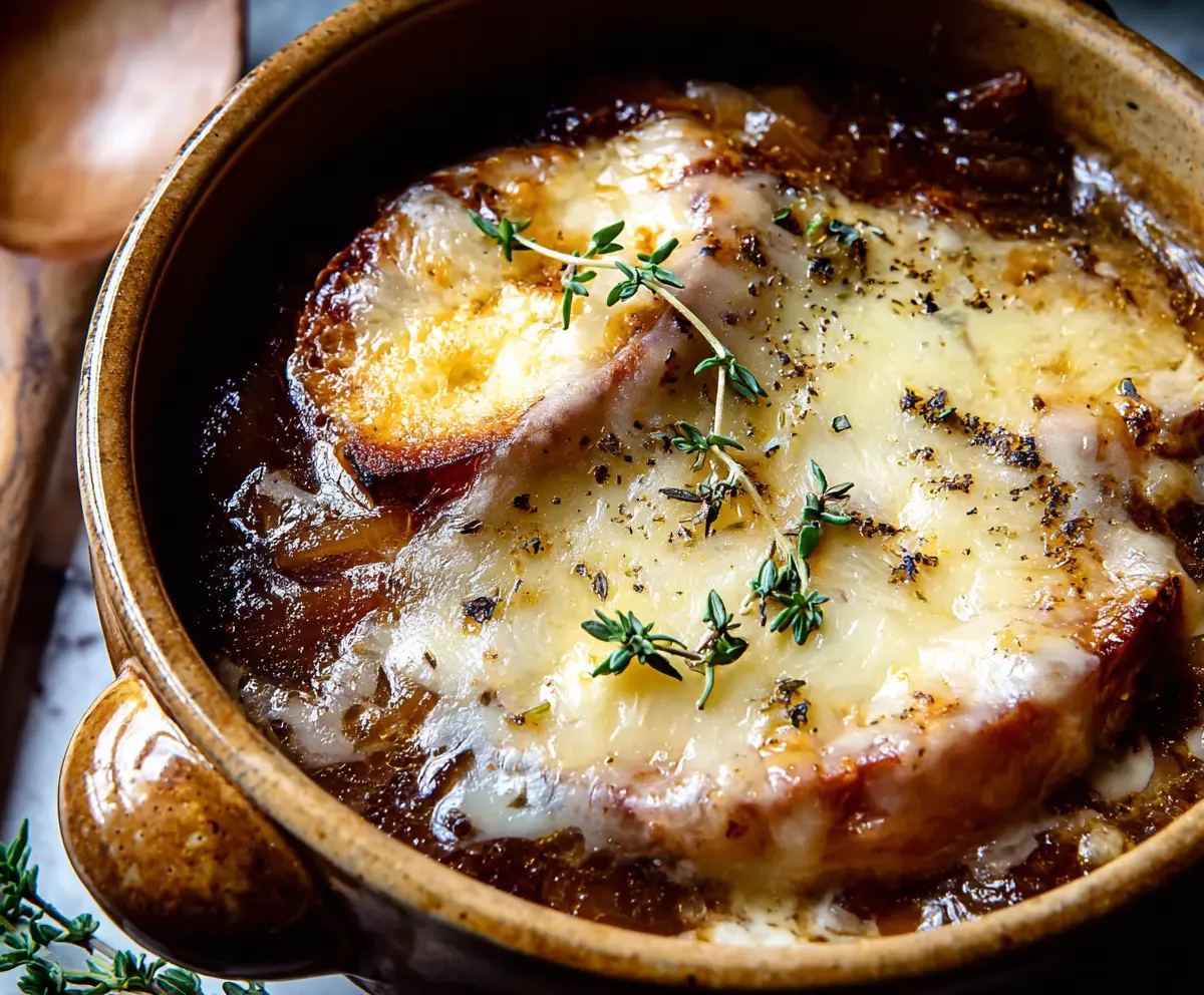 Easy Caramelized Onion Soup Recipe