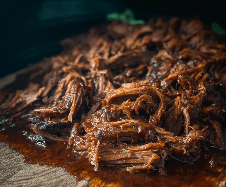 Caramelized Pulled Beef Brisket