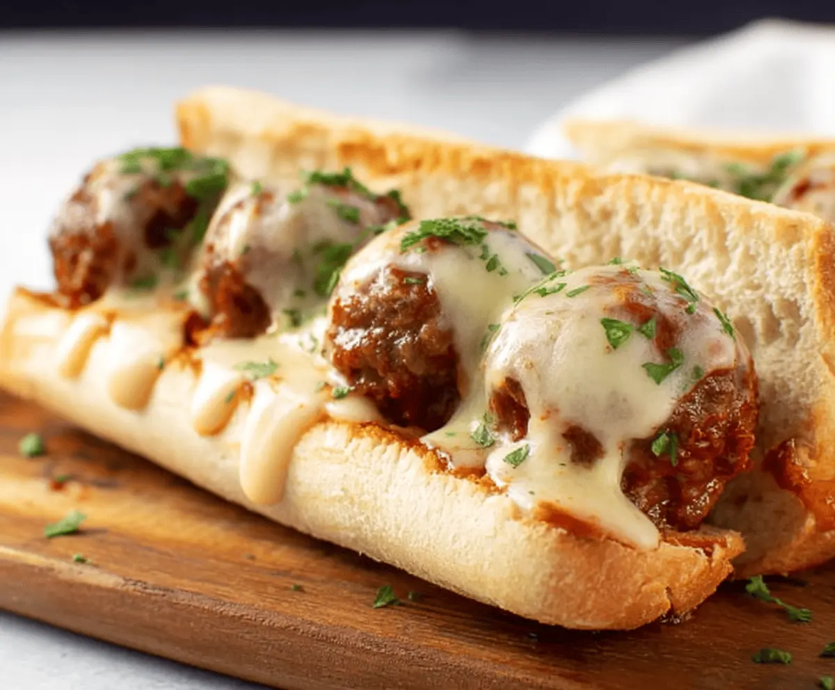 Easy Cheesy Meatball Subs