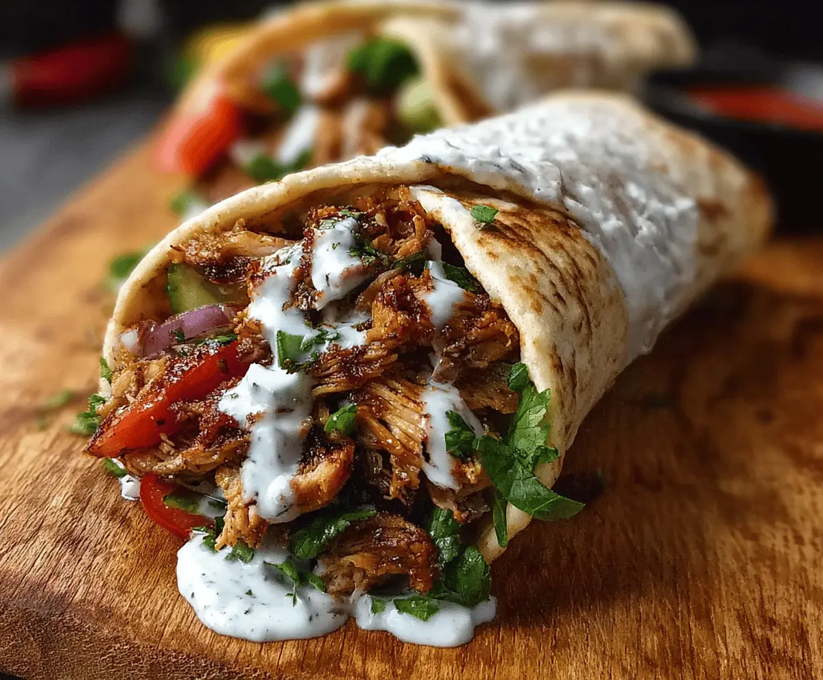 Easy Chicken Shawarma with Garlic Sauce