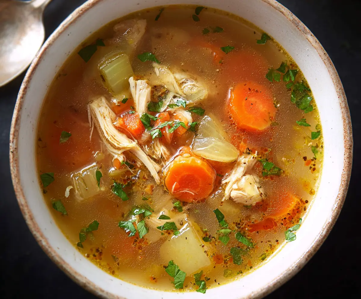 Easy Comfort Chicken Soup Recipe