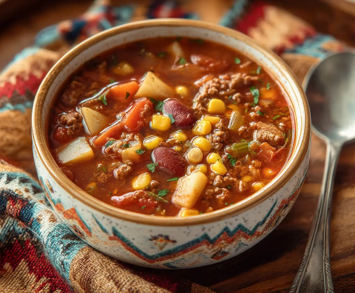 Easy Homemade Cowboy Soup Recipe