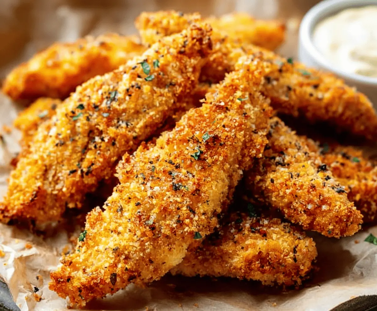 Crispy Baked Chicken Tenders Recipe