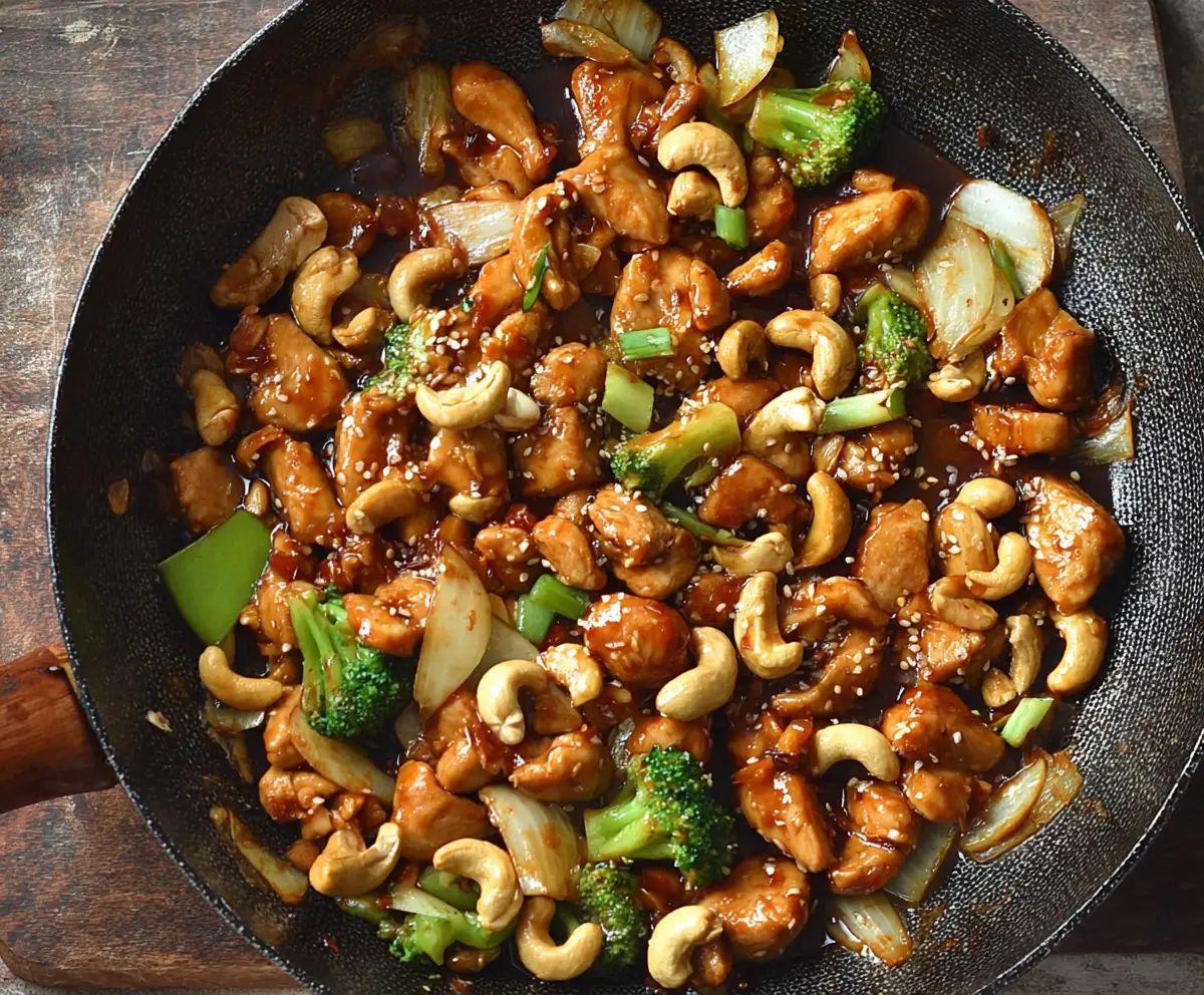 Easy Authentic Cashew Chicken Recipe
