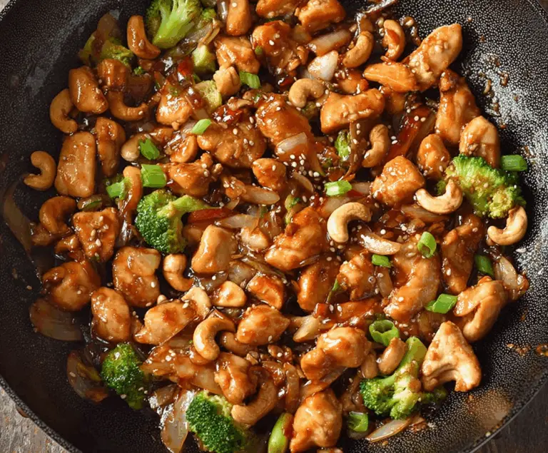 Easy Authentic Cashew Chicken