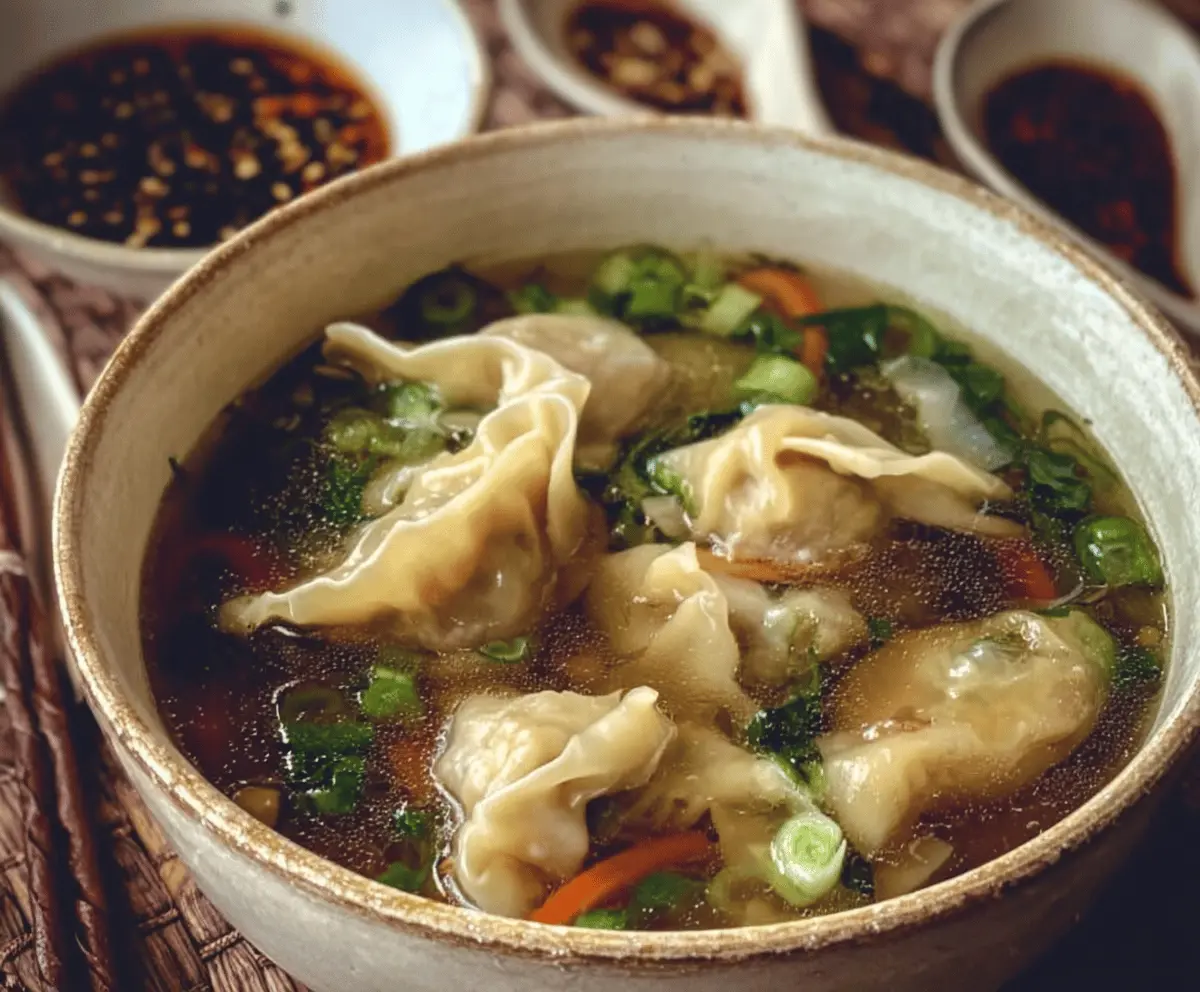 Easy Potsticker Soup Recipe
