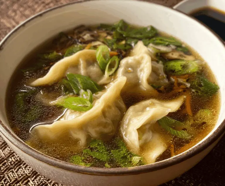 Easy Potsticker Soup Recipe for Comfort Food Lovers