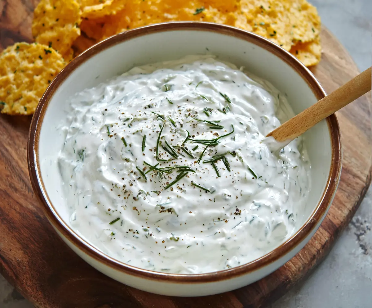 Easy Greek Yogurt Ranch Dip Recipe