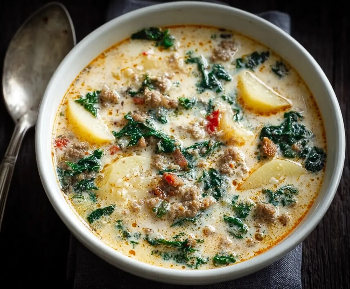 Easy Homemade Zuppa Toscana Soup