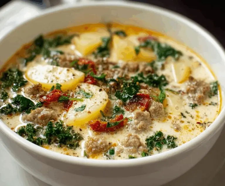 Homemade Zuppa Toscana Soup
