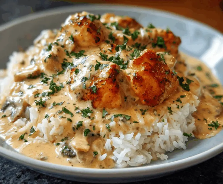 How to Make Creamy Smothered Chicken and Rice