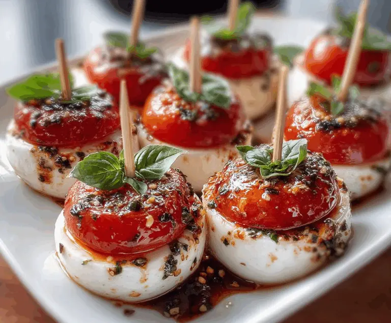 Mini Caprese Bites: Easy and Delicious Appetizer Ideas
