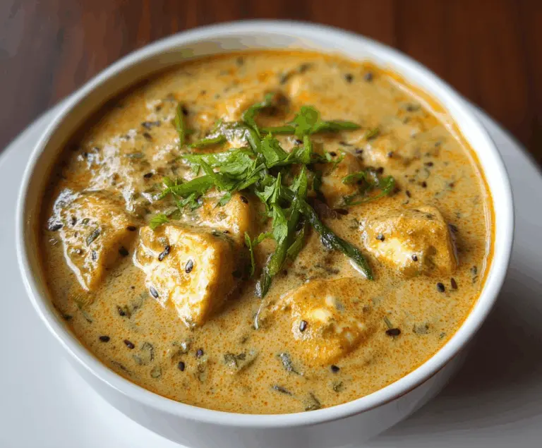 Nawabi Paneer Curry