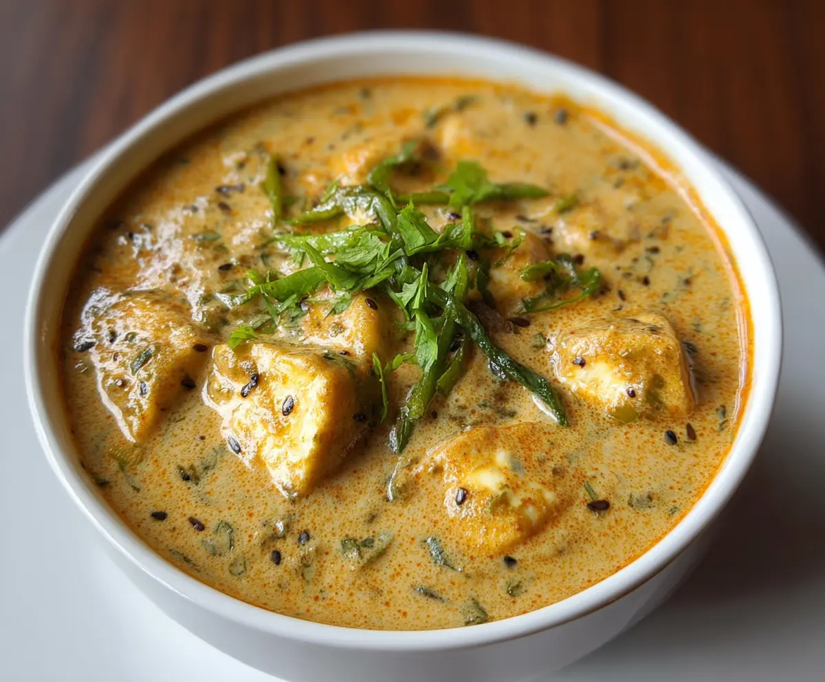 Delicious Nawabi Paneer Curry served with rich gravy and spices