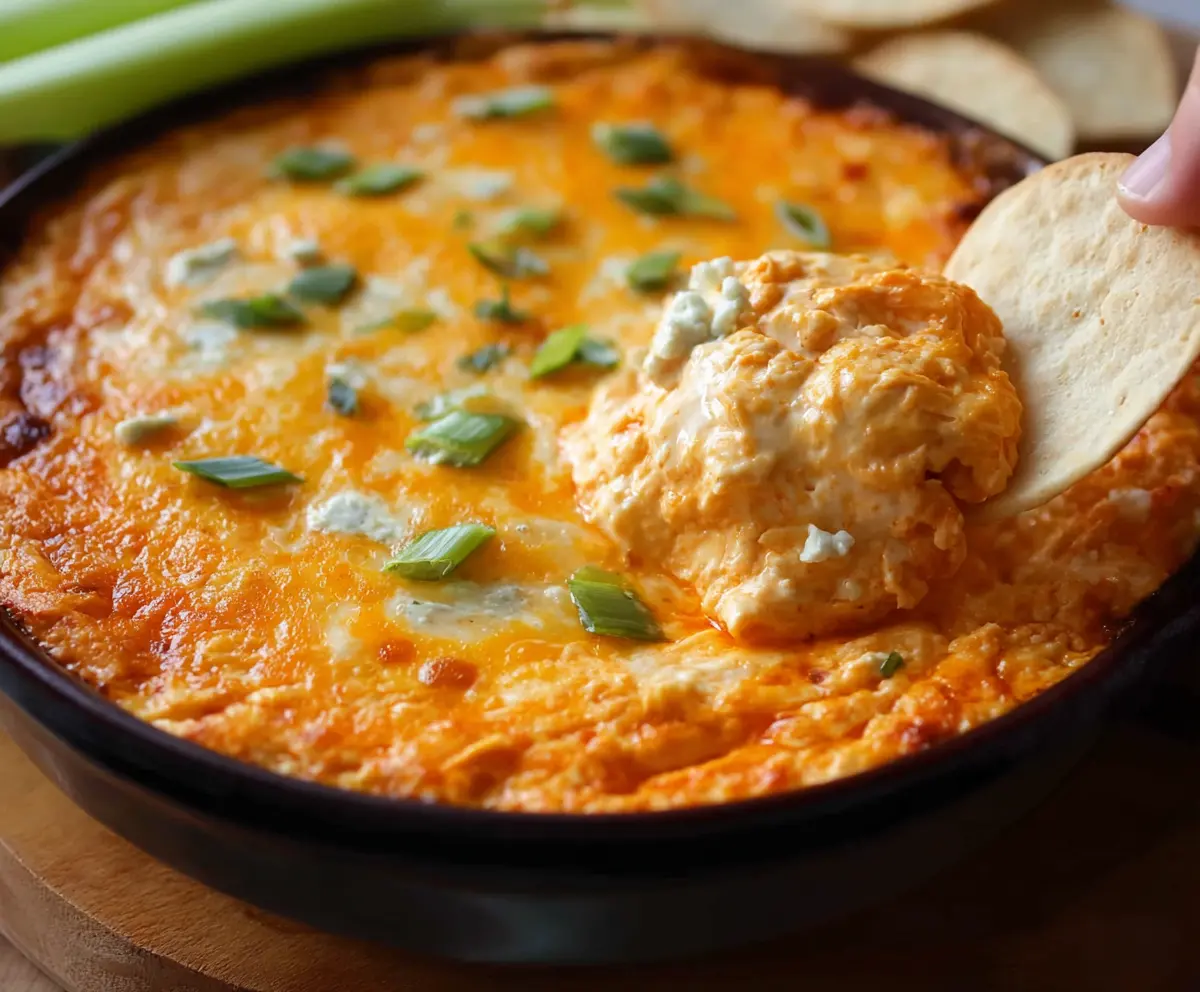 Easy Buffalo Chicken Dip Recipe